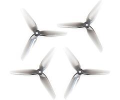 HQProp 5.1X4.2X3 elica a 3 pale POPO 4 pezzi Poly Carbonate Light Grey 5 pollici