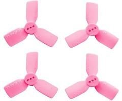 HQProp 1930 3 blade Durable Propeller 3 hole 2xCW 2xCCW bright pink
