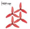 HQProp 3030 3 blade Durable Propeller 3 hole 2xCW 2xCCW bright red - Thumbnail 1