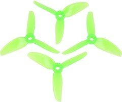 HQ Durable Prop 3050 triple blade T3X5X3 Light Green 4 pieces PC FPV propeller 3 inch