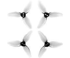 HQProp TR2.5X2.5X3 2.5 Zoll 3-Blatt Propeller Grau (2CW+2CCW)