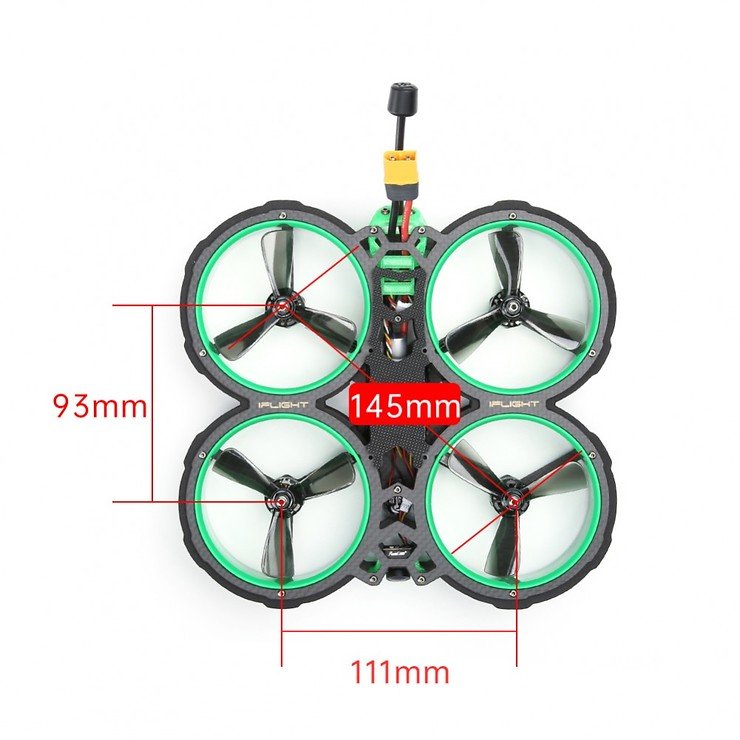 iFlight Green Hornet V3 FPV Cinewhoop 4S FrSky R-XSR kaufen | FPV24.com