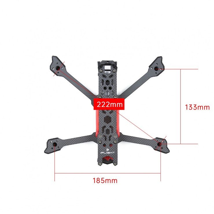 iFlight Titan DC5 V1.4 Freestyle FPV Frame - Thumbnail 5