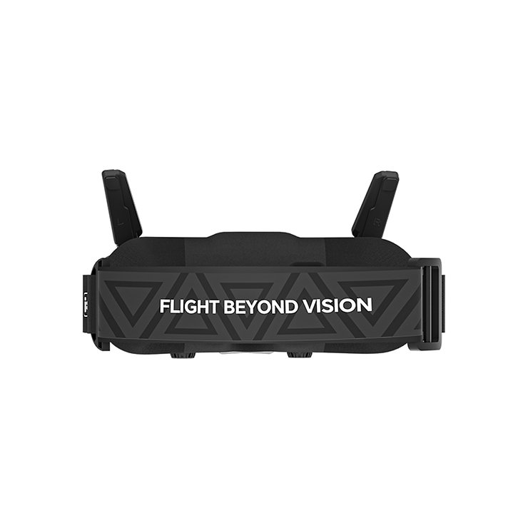 iFlight Skyviz PRO OLED FPV Occhiali analogici Video Occhiali neri - Thumbnail 5