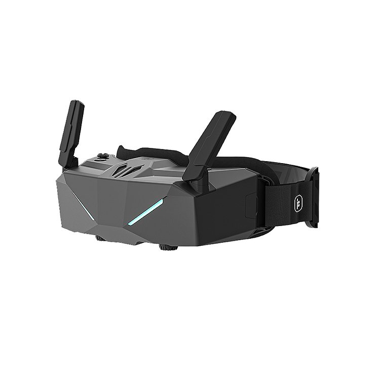 iFlight Skyviz PRO OLED FPV Occhiali analogici Video Occhiali neri - Thumbnail 1