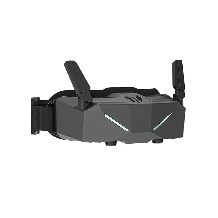 iFlight Skyviz PRO OLED FPV Occhiali analogici Video Occhiali neri - Thumbnail 2