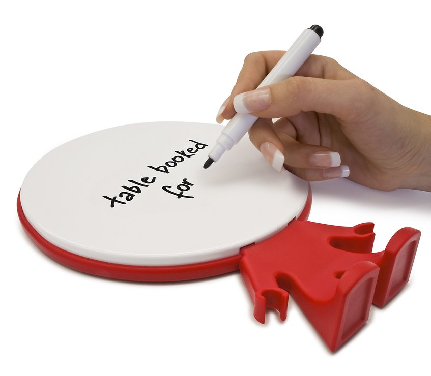 J-me original design Notiztafel Memo-Pad Big Head rot - Thumbnail 2