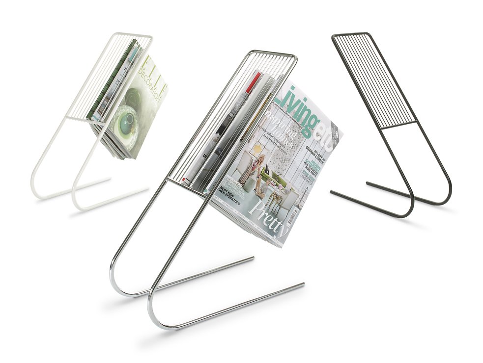 J-me original design Zeitschriftenständer Float weiß - Thumbnail 2