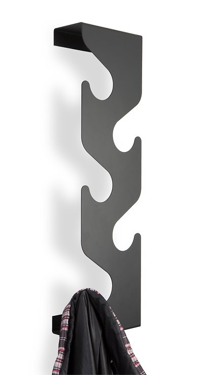 J-me original design Garderobe Wave schwarz - Thumbnail 1