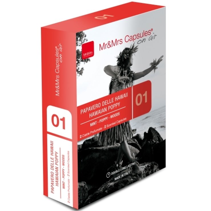 Mr & Mrs Fragrance Duftkapseln Hawaian Poppy für Duftspender George - Thumbnail 2