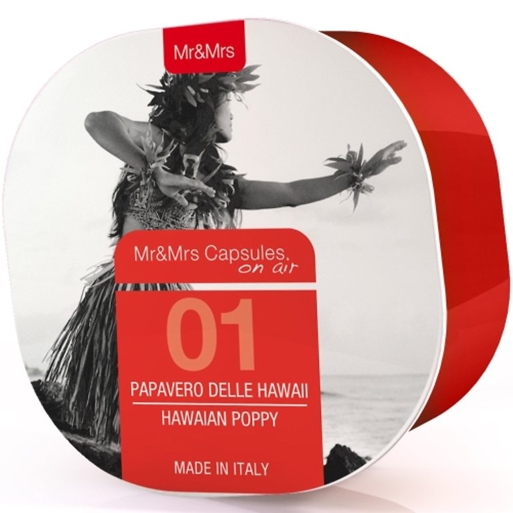 Mr & Mrs Fragrance Duftkapseln Hawaian Poppy für Duftspender George - Thumbnail 1