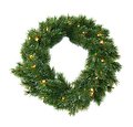 Corona di Natale Edelman 30 LED 60cm verde all'interno - Thumbnail 1