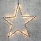 Lights4Christmas light star 60 LED 50cm metal black outdoor