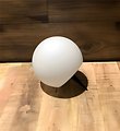 Bola de brillo solar LED al aire libre 20cm blanco - Thumbnail 2