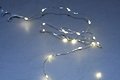 Lights4Christmas LED String Light Battery Silver Wire 40 LED 2m - Thumbnail 2