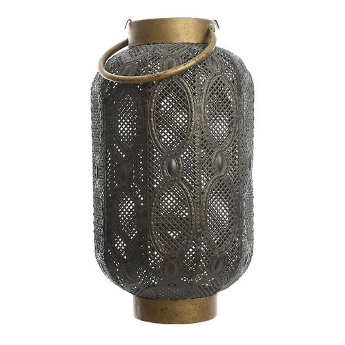 Kaemingk lantern with handle 20 x 37cm iron grey