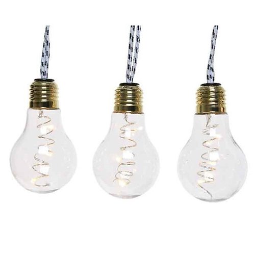 Kaemingk Lichterkette Bulb 2,7m 30 LED transparent