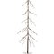 Kaemingk LED Baum Kiefer schneebedeckt 104 LED 120cm braun innen