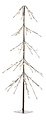 Kaemingk LED Baum Kiefer schneebedeckt 104 LED innen 120 cm braun