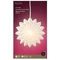 Kaemingk Lumineo stella di carta illuminata 6 LED bianco caldo 60 cm bianco  - Thumbnail 4
