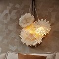 Kaemingk Lumineo papel de estrella iluminado 6 LED blanco cálido 60 cm blanco  - Thumbnail 2