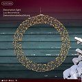 Kaemingk Lumineo LED wreath 720 Micro LED classic warm 58 cm metal black - Thumbnail 3