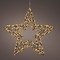 Kaemingk Lumineo LED star 720 Micro LED classic warm 58 cm metal black