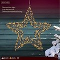 Kaemingk Lumineo LED star 500 Micro LED Classic warm 38 cm metal black - Thumbnail 3
