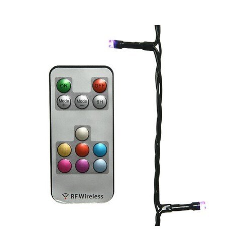 Kaemingk Lumineo LED Lichterkette Dancing Lights 200 LED bunt 19,9m grün außen