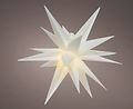 Étoile lumineuse Kaemingk 6 LED 75 cm blanc chaud pour intérieur et extérieur - Thumbnail 3