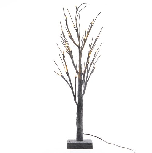 Kaemingk LED Baum 48 LED warmweiß außen 125cm grau