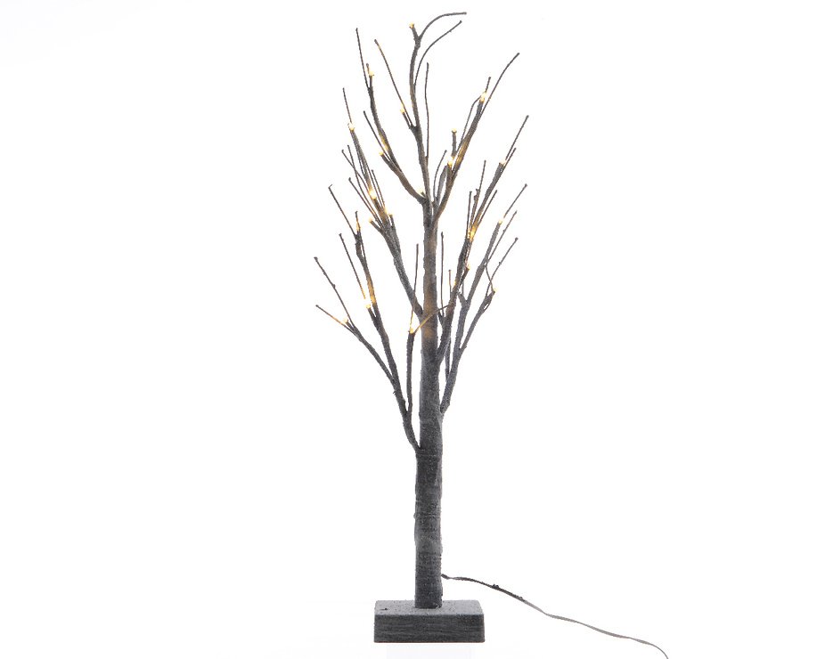 Kaemingk LED Baum 160 LED warmweiß außen 240cm grau - Pic 1