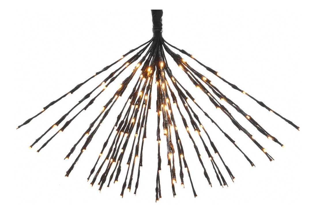 Kaemingk Leuchtstern Polarstern 160 LED flashing function 70cm outside black - Thumbnail 4