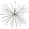 Kaemingk Lumineo Leuchtstern Polarstern 72 LED Blinkfunktion 45cm schwarz außen
