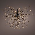 Kaemingk stella luminosa stella polare 160 LED lampeggiante funzione 70cm all'esterno nero - Thumbnail 2
