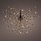 Kaemingk stella luminosa stella polare 72 LED funzione lampeggiante 45cm all'esterno nero