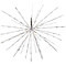 Kaemingk Leuchtstern Polarstern 160 LED Blinkfunktion 70cm outdoor silber