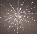 Kaemingk Lumineo Leuchtstern Polarstern 72 LED Blinkfunktion 45cm silber außen - Thumbnail 2