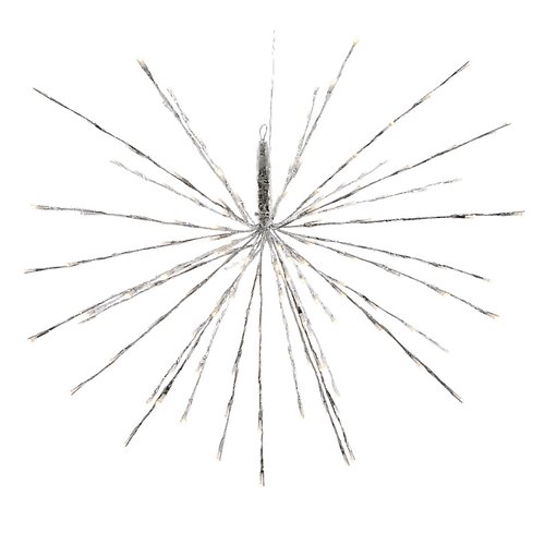 Kaemingk luminous star polar star 72 LED flashing function 45cm outdoor silver