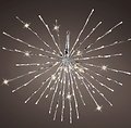 Kaemingk Lumineo Leuchtstern Polarstern 160 LED Blinkfunktion 70cm silber außen