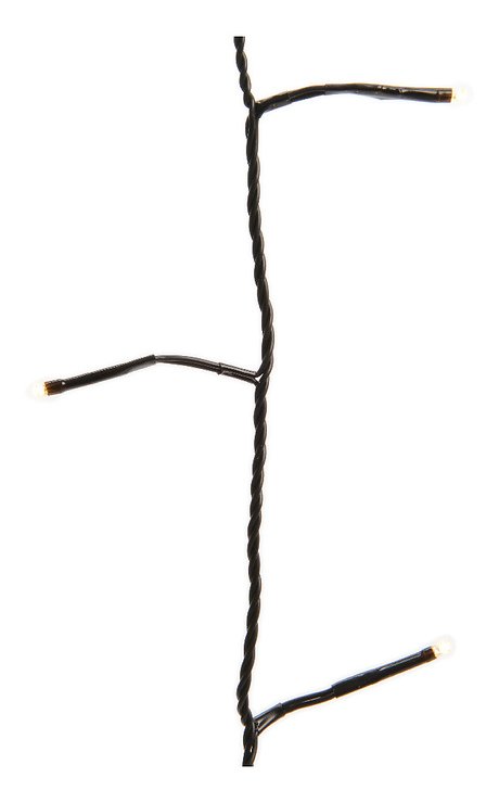 Kaemingk catena luminosa Rice Lights 360 LED funzione lampeggiante bianco caldo-freddo all'esterno 27m nero - Pic 1