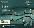 Kaemingk Lumineo Lichterkette Basic mit Dimmer 480 LED warmweiß 36m schwarz außen - Thumbnail 5