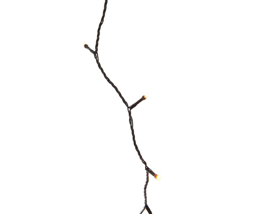 Kaemingk Lichterkette Firefly 360 LED warmweiß außen 27m schwarz - Pic 1