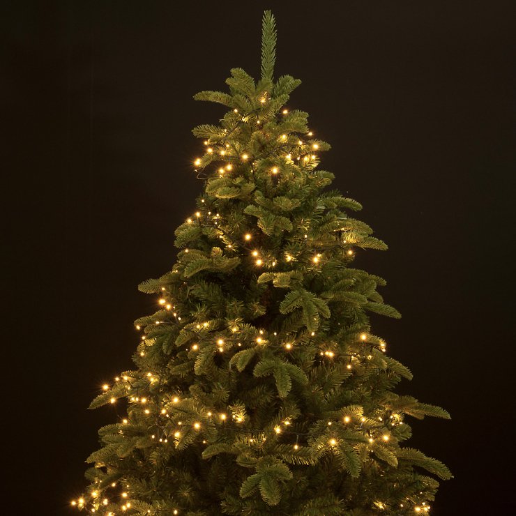 Kaemingk Lumineo fairy lights Compact 1-2-glow 400 LED classic warm 1.5m green - Thumbnail 2