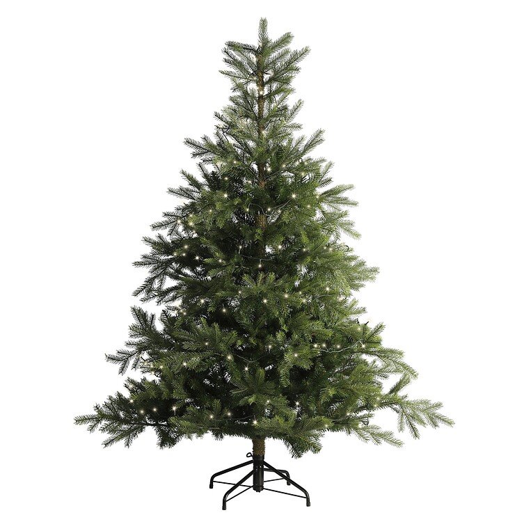 Kaemingk Lumineo Guirlande lumineuse Basic Twinkle 192 LED blanc chaud 14,3 m à piles vert - Thumbnail 3