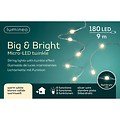 Kaemingk Lumineo  Lichterkette 180 Micro LED mit Blinkfunktion warmweiß 9m silber außen - Thumbnail 2