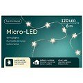 Kaemingk fairy lights star 120 Micro LED warm white 6m outside silver - Thumbnail 3