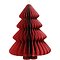 Kaemingk Weihnachtsbaum Papier 40 cm kastanienrot