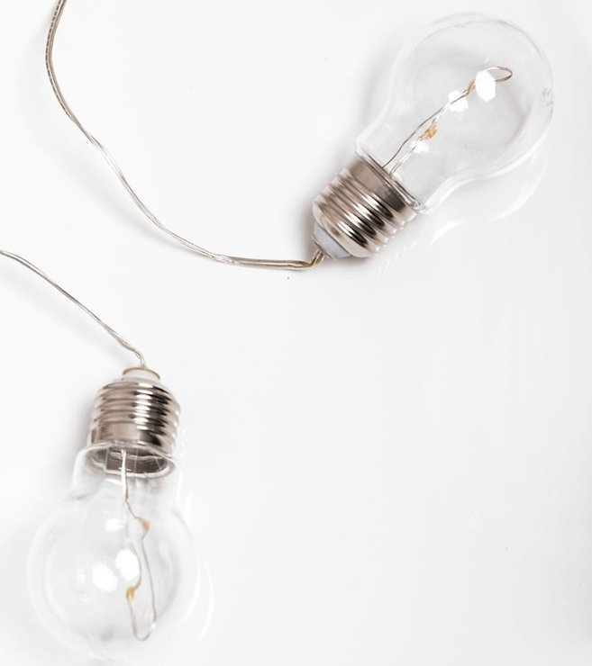 Kaemingk Lichtbündel 15 Micro LED in Leuchtbirnen 70cm batteriebetrieben innen - Thumbnail 2