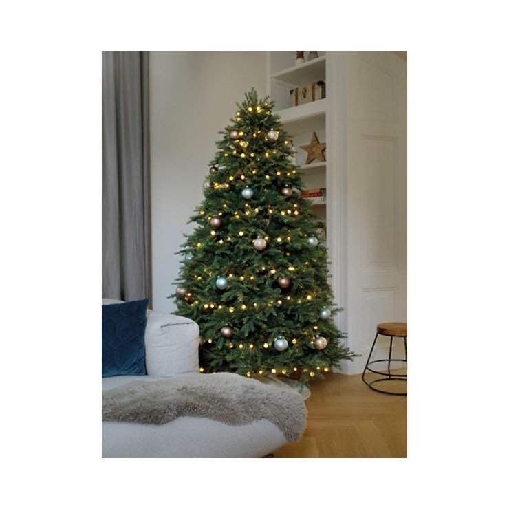 Kaemingk Lichterkette Kugeln 120 LED außen 9m schwarz - Thumbnail 2